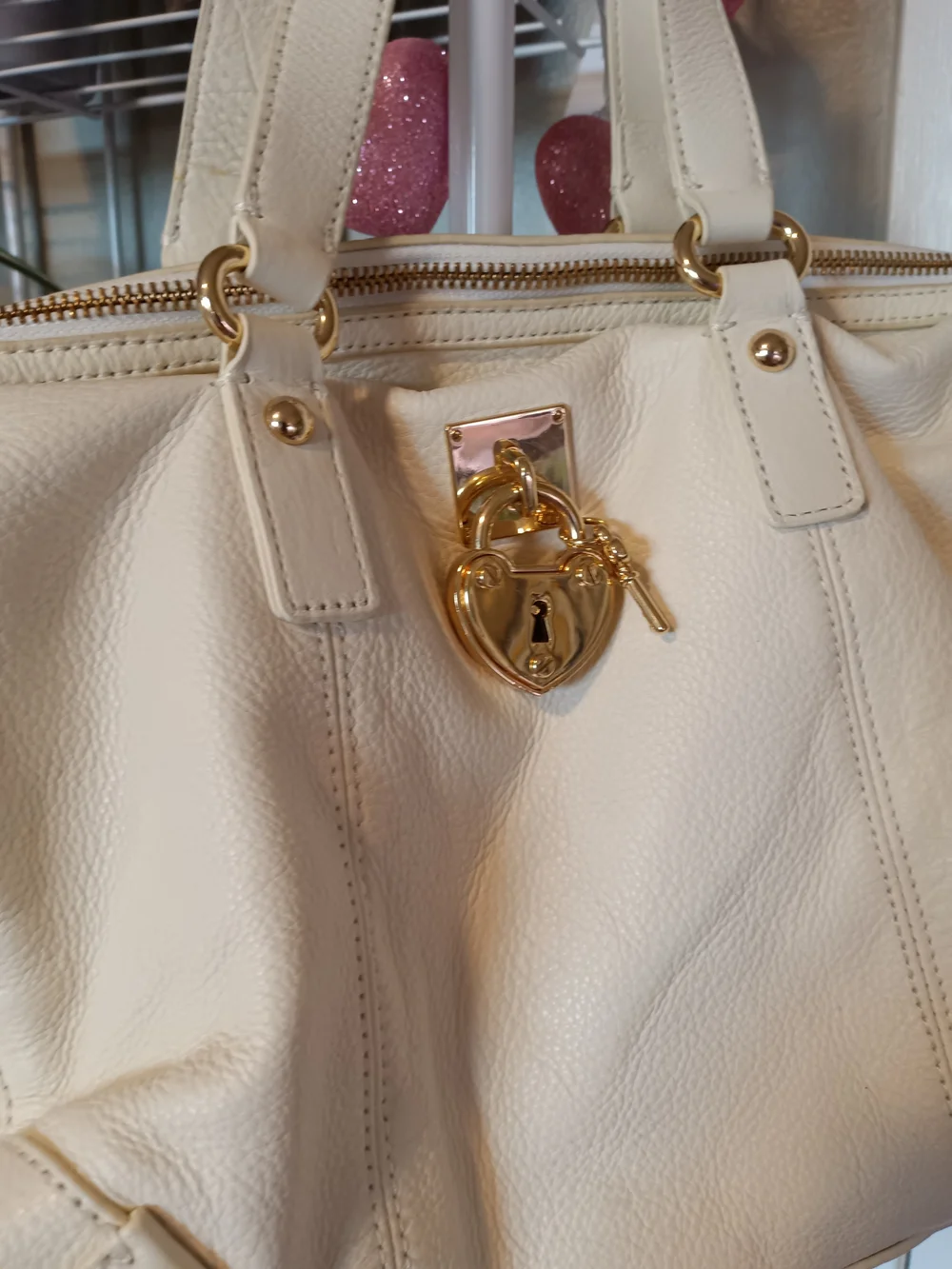 Juicy Couture Steffy Leather Satchel Handbag